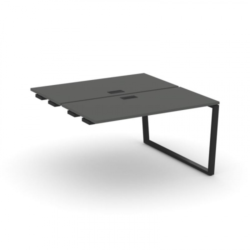 Style Project Стол-приставка к опор. элем. SN-6T2.DPRS-014 Акация Лорка/Металл Антрацит/Заглушка Пла фото 7