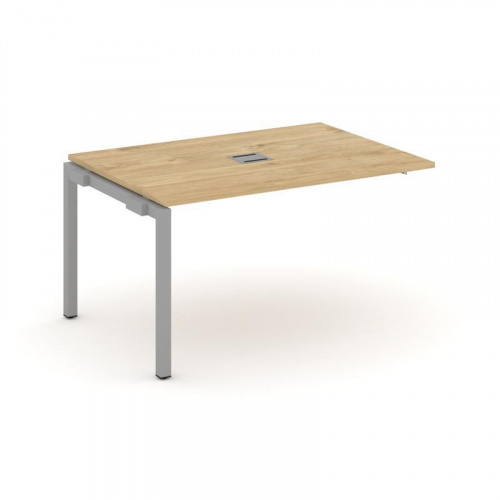 Style Project Проходной наб. элем. перег. стола SN-5P.NSPRG-001 Дуб Наварра/Металл Черный 980*980*75 фото 19