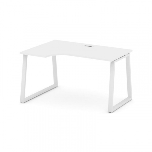 Style Project Стол рабочий эргоном. SN-6T1.SPA-021(L) Акация Лорка/Металл Антрацит/Заглушка Пластик фото 17