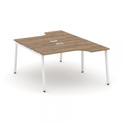 Style Project Рабочая станция эргоном. SN-4A.DRPA-012 Дуб Табак/Металл Антрацит 1580*1432/1992*750 фото 15