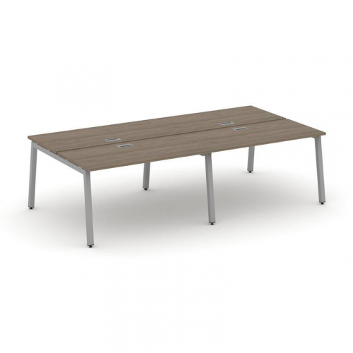 Style Project Рабочая станция 2-х сторон. SN-5A.DRS-054 Дуб Табак/Металл Антрацит 3160*1632*750 фото 4