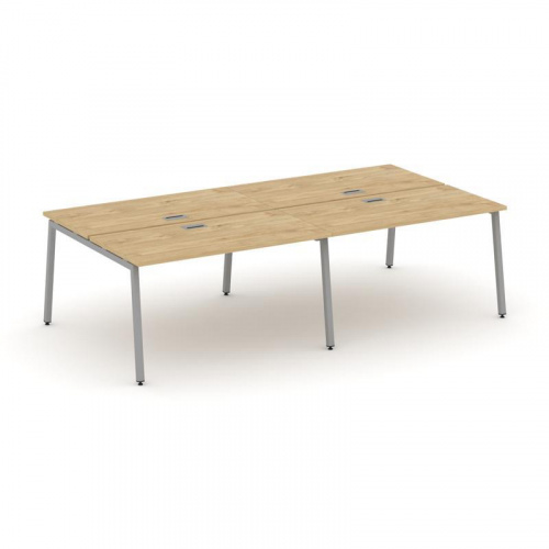 Style Project Рабочая станция 2-х сторон. SN-4A.DRS-042 Антрацит/Металл Белый 2360*1432*750 фото 7