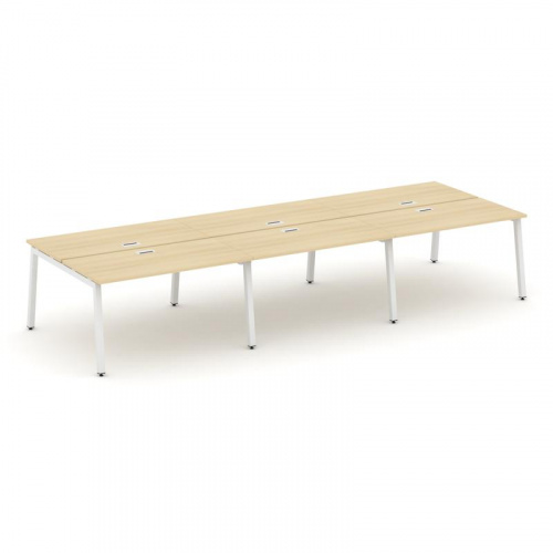 Style Project Рабочая станция 2-х сторон. SN-5A.DRS-063 Дуб Табак/Металл Антрацит 4140*1232*750 фото 18