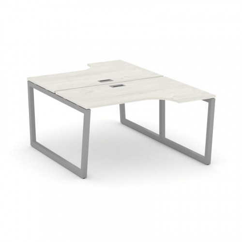 Style Project Рабочая станция эргоном. SN-5T2.DRPA-021 Акация Лорка/Металл Антрацит/Заглушка Пластик фото 12