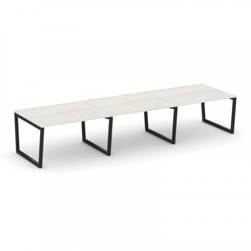 Style Project Стол переговорный SN-5T2.SPRG-054.3 Акация Лорка/Металл Антрацит 4740*1180*750 фото 8