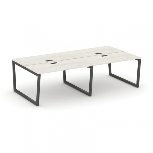 Style Project Рабочая станция 2-х сторон. SN-5T2.DRS-034 Акация Лорка/Металл Антрацит/Заглушка Пласт фото 24