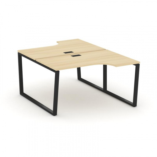 Style Project Рабочая станция эргоном. SN-6T2.DRPA-002 Акация Лорка/Металл Антрацит/Заглушка Пластик фото 8