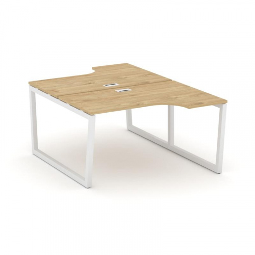 Style Project Рабочая станция эргоном. SN-5T2.DRPA-021 Акация Лорка/Металл Антрацит/Заглушка Пластик фото 3