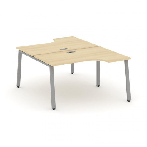 Style Project Рабочая станция эргоном. SN-6A.DRPA-011 Дуб Наварра/Металл Антрацит 1380*1432/1992*750 фото 8