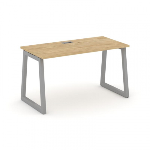 Style Project Стол письменный SN-5T1.SP-021 Акация Лорка/Металл Антрацит/Заглушка Пластик Черный 980 фото 2