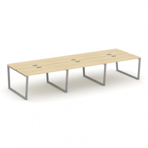 Style Project Рабочая станция 2-х сторон. SN-6T2.DRS-064 Акация Лорка/Металл Антрацит/Заглушка Пласт фото 20