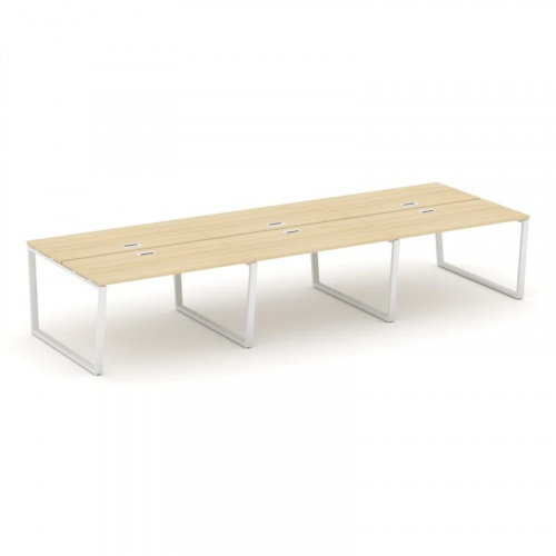 Style Project Рабочая станция 2-х сторон. SN-6T2.DRS-064 Акация Лорка/Металл Антрацит/Заглушка Пласт фото 21