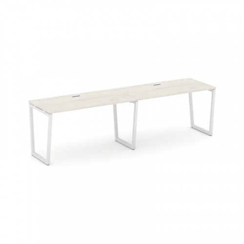 Style Project Рабочая станция 1 сторон. SN-4T2.ORS-024 Акация Лорка/Металл Антрацит/Заглушка Пластик фото 12