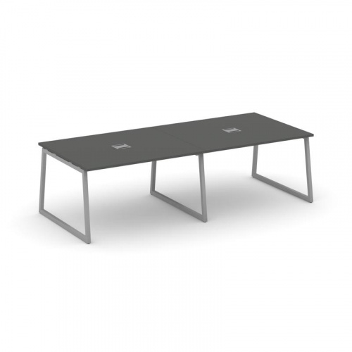 Style Project Стол переговорный SN-4T1.SPRG-043 Акация Лорка/Металл Антрацит/Заглушка Металл Антраци фото 18