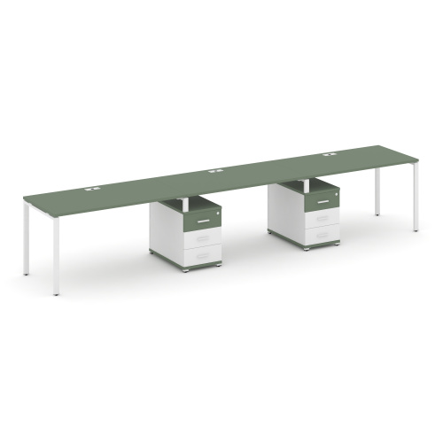 Бенч-система на 3 места с 2 опорными тумбами Concept CN.ORS-333 фото 5