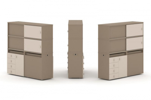 Тумба офисная (Набор №24.) Estetica ES.NB.2V-24