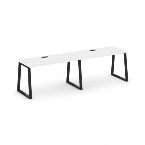 Style Project Рабочая станция 1 сторон. SN-6T1.ORS-004 Акация Лорка/Металл Антрацит/Заглушка Пластик фото 8