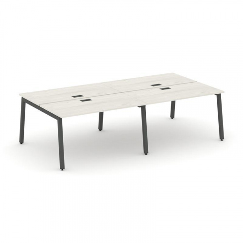 Style Project Рабочая станция 2-х сторон. SN-5A.DRS-054 Дуб Табак/Металл Антрацит 3160*1632*750 фото 26