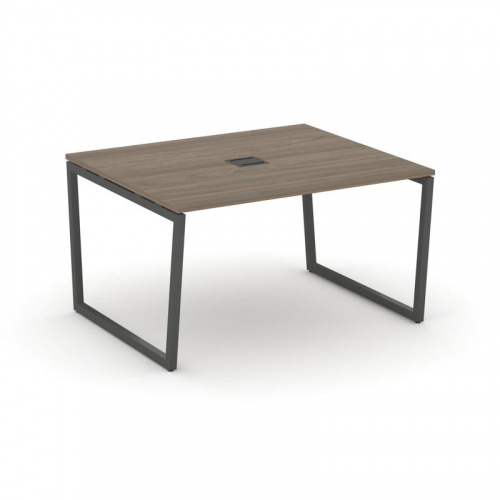 Style Project Стол переговорный SN-4T2.SPRG-032 Акация Лорка/Металл Антрацит/Заглушка Металл Антраци фото 25