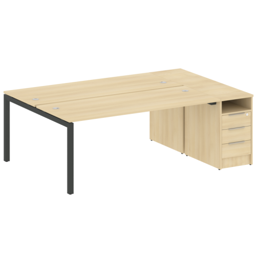 Бенч-система с тумбой на П-обр. м/к Metal System Quattro 50БП.РС-СТП-2.5 фото 10