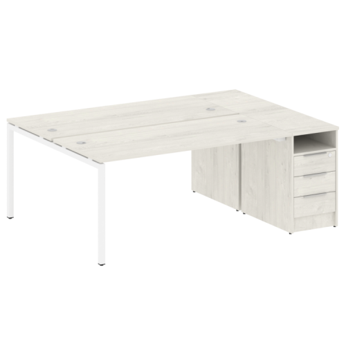 Бенч-система с тумбой на П-обр. м/к Metal System Quattro 40БП.РС-СТП-2.4 фото 7 Бенч-система с тумбой на П-обр. м/к Metal System Quattro 40БП.РС-СТП-2.4 фото 7