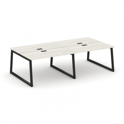 Style Project Рабочая станция 2-х сторон. SN-5T1.DRS-042 Акация Лорка/Металл Антрацит/Заглушка Пласт фото 5