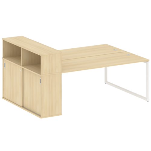 Бенч-система с шкафом-купе на О-обр. м/к Metal System Quattro 40БО.РС-СШК-2.5 фото 15