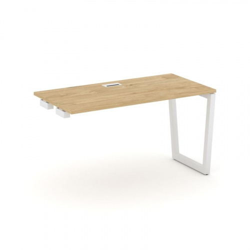 Style Project Стол-приставка к опор. элем. SN-5T2.OPRS-014 Акация Лорка/Металл Антрацит/Заглушка Пла фото 3