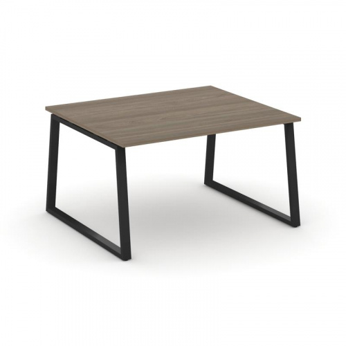 Style Project Стол переговорный SN-6T1.SPRG-032.3 Акация Лорка/Металл Антрацит 1180*1180*750 фото 4