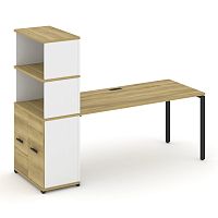 Стол офисный с опорным распашным шкафом Concept CN.SP-232