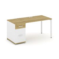 Стол офисный с опорной тумбой Concept CN.SP-406