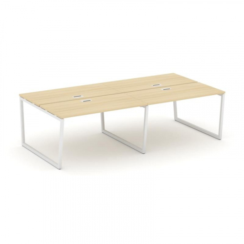 Style Project Рабочая станция 2-х сторон. SN-4T2.DRS-031 Акация Лорка/Металл Антрацит/Заглушка Пласт фото 21