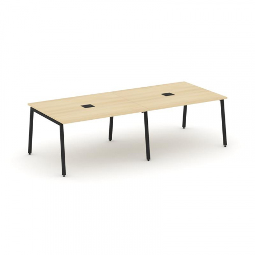 Style Project Стол переговорный SN-4A.SPRG-042 Белый/Металл Антрацит 2360*1180*750 фото 10 Style Project Стол переговорный SN-4A.SPRG-042 Белый/Металл Антрацит 2360*1180*750 фото 10