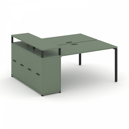 Бенч-система с опорным распашным шкафом Concept CN.DRS-222