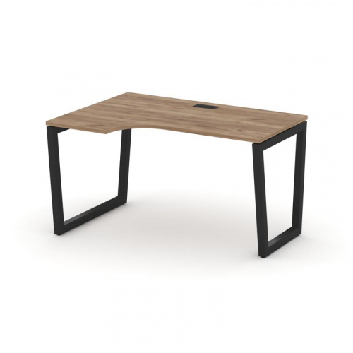 Style Project Стол рабочий эргоном. SN-5T2.SPA-012(L) Акация Лорка/Металл Антрацит/Заглушка Пластик фото 7