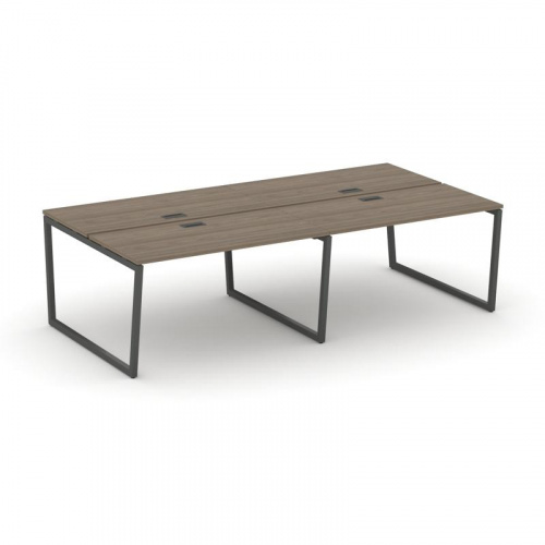 Style Project Рабочая станция 2-х сторон. SN-4T2.DRS-031 Акация Лорка/Металл Антрацит/Заглушка Пласт фото 25