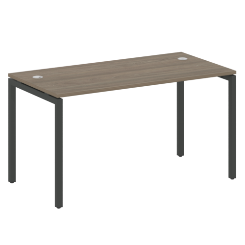 Стол офисный на П-обр. м/к Metal System Quattro 40БП.СП-3