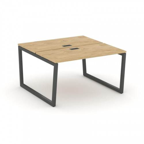 Style Project Рабочая станция 2-х сторон. SN-5T2.DRS-001 Акация Лорка/Металл Антрацит/Заглушка Пласт фото 22