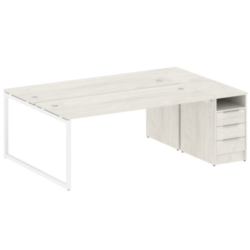 Бенч-система с тумбой на О-обр. м/к Metal System Quattro 40БО.РС-СТП-2.5 фото 4