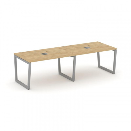 Style Project Стол переговорный SN-5T2.SPRG-013 Акация Лорка/Металл Антрацит/Заглушка Металл Антраци фото 2 Style Project Стол переговорный SN-5T2.SPRG-013 Акация Лорка/Металл Антрацит/Заглушка Металл Антраци фото 2