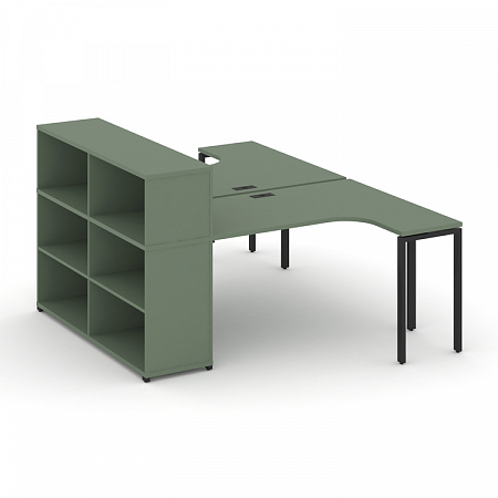 Бенч-система с опорным стеллажом с надставкой Concept CN.DSA-205