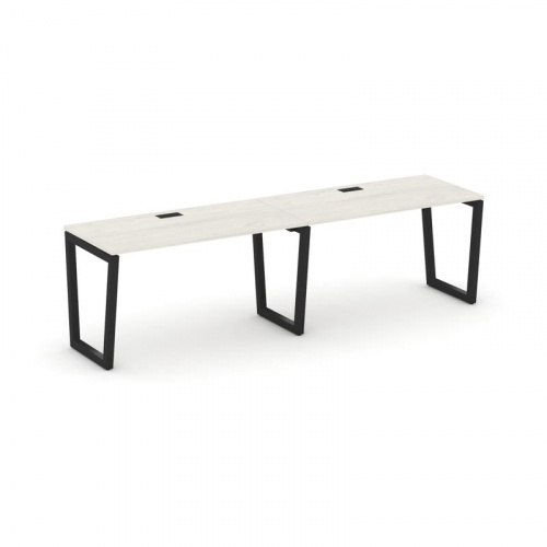 Style Project Рабочая станция 1 сторон. SN-5T2.ORS-014 Акация Лорка/Металл Антрацит/Заглушка Пластик фото 8