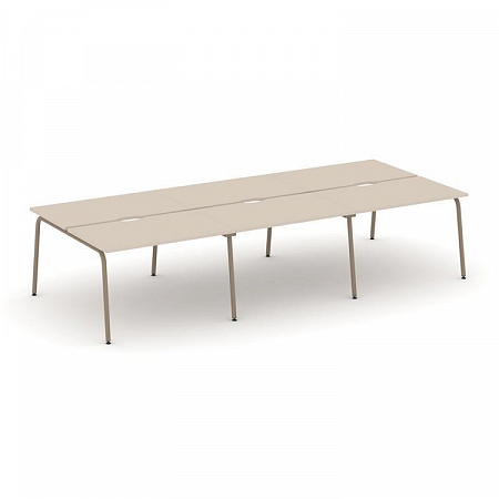 Бенч-система на 6 мест Estetica ES.D.RS-6.2-VK