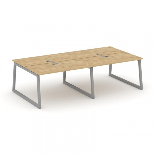 Style Project Рабочая станция 2-х сторон. SN-5T1.DRS-042 Акация Лорка/Металл Антрацит/Заглушка Пласт фото 2