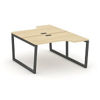 Style Project Рабочая станция эргоном. SN-5T2.DRPA-012 Акация Лорка/Металл Антрацит/Заглушка Пластик