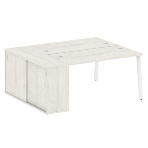 Бенч-система с шкафом-купе на А-обр. м/к Metal System БА.РС-СШК-1.3 фото 2