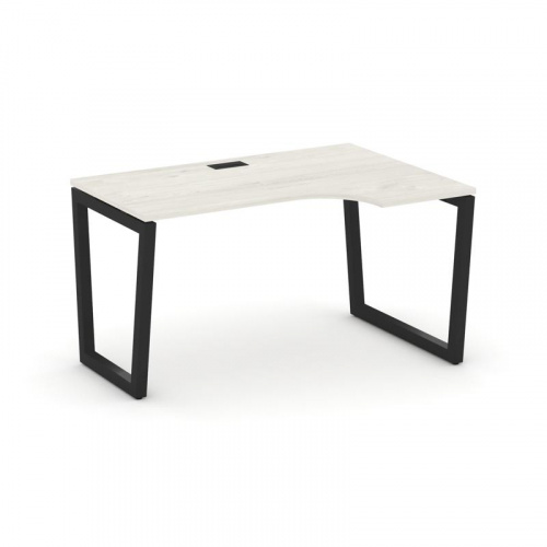 Style Project Стол рабочий эргоном. SN-5T2.SPA-012(R) Акация Лорка/Металл Антрацит/Заглушка Пластик фото 6 Style Project Стол рабочий эргоном. SN-5T2.SPA-012(R) Акация Лорка/Металл Антрацит/Заглушка Пластик фото 6