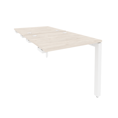 Стол-приставка двойной на П-обр. м/к Onix O.MP-D.SPR-0.8 фото 2