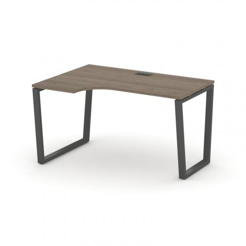 Style Project Стол рабочий эргоном. SN-6T2.SPA-002(L) Акация Лорка/Металл Антрацит/Заглушка Пластик фото 25