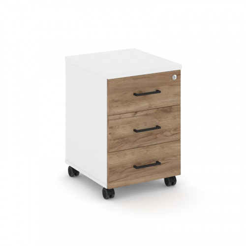 Style Project Тумба мобильная усил. колеса SN.TMU-002 Антрацит/Дуб Наварра/Черный Ручки 416*460*611 фото 7 Style Project Тумба мобильная усил. колеса SN.TMU-002 Антрацит/Дуб Наварра/Черный Ручки 416*460*611 фото 7